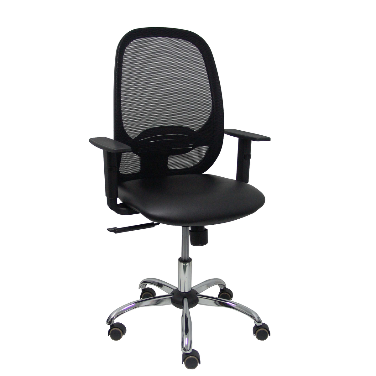 Silla de oficina Piqueras y Crespo Cilanco Negra Malla - Ref. fabricante 354SNM840SP840B10CCRRN - Negro
