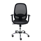 Silla de oficina Piqueras y Crespo Cilanco Negra Malla - Ref. fabricante 354SNM840SP840B10CCRRN - Negro