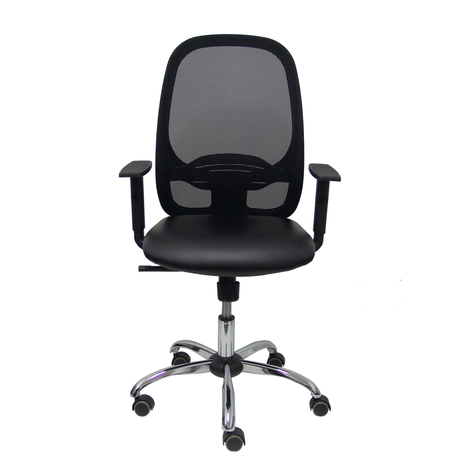Silla de oficina Piqueras y Crespo Cilanco Negra Malla - Ref. fabricante 354SNM840SP840B10CCRRN - Negro