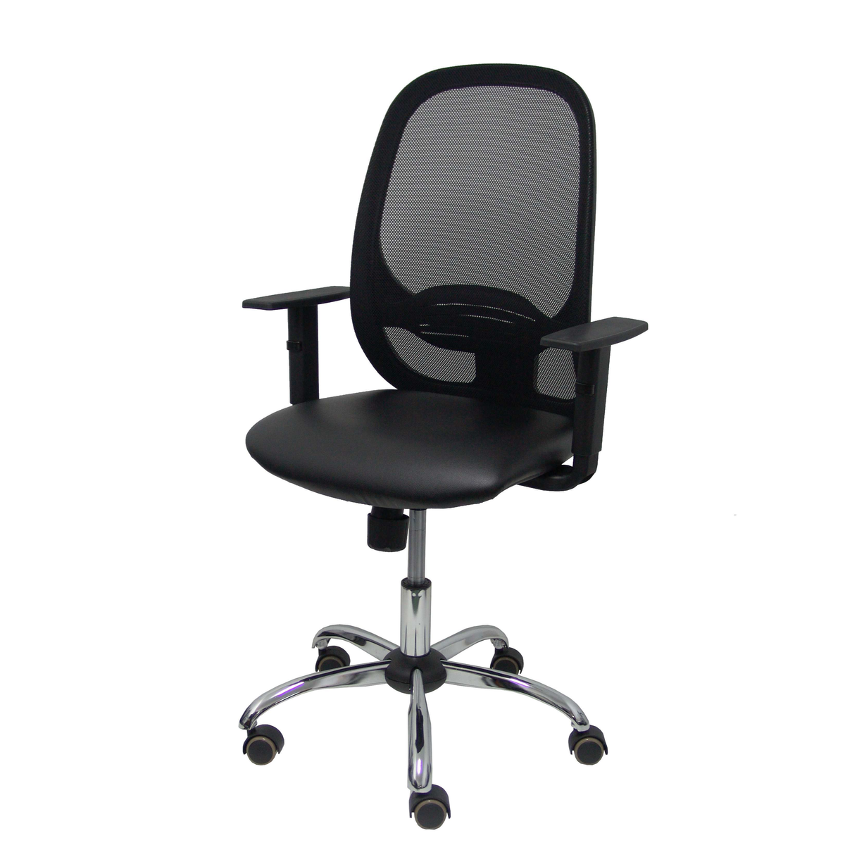Silla de oficina Piqueras y Crespo Cilanco Negra Malla - Ref. fabricante 354SNM840SP840B10CCRRN - Negro
