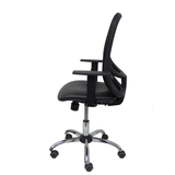 Silla de oficina Piqueras y Crespo Cilanco Negra Malla - Ref. fabricante 354SNM840SP840B10CCRRN - Negro
