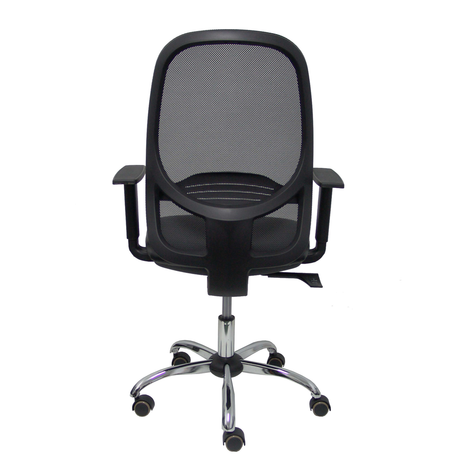 Silla de oficina Piqueras y Crespo Cilanco Negra Malla - Ref. fabricante 354SNM840SP840B10CCRRN - Negro