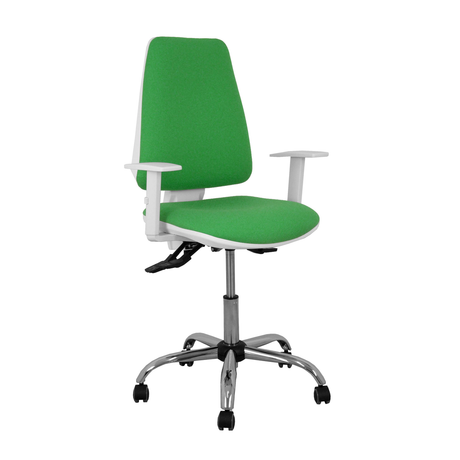 Silla de oficina Piqueras y Crespo Elche Blanca Bali - Ref. fabricante 1014ASB100B5CRRP - Verde