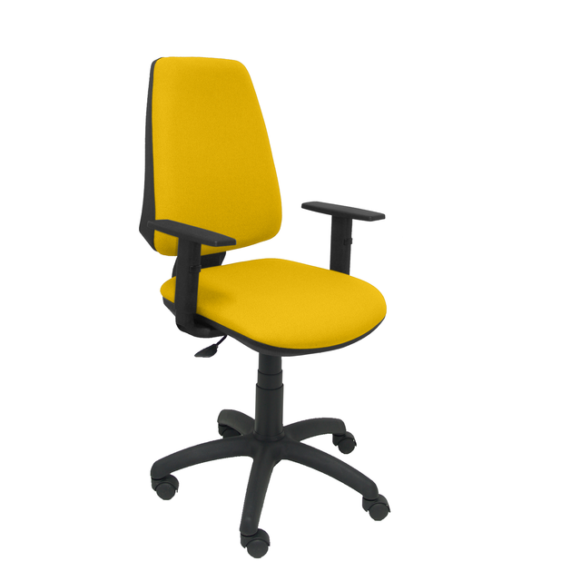 Silla de oficina Piqueras y Crespo Elche Cp Bali - Brazos - Ref. fabricante 14CPBALI100B10 - Amarillo