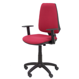 Silla de oficina Piqueras y Crespo Elche Cp Bali - Brazos - Ref. fabricante 14CPBALI100B10 - Granate