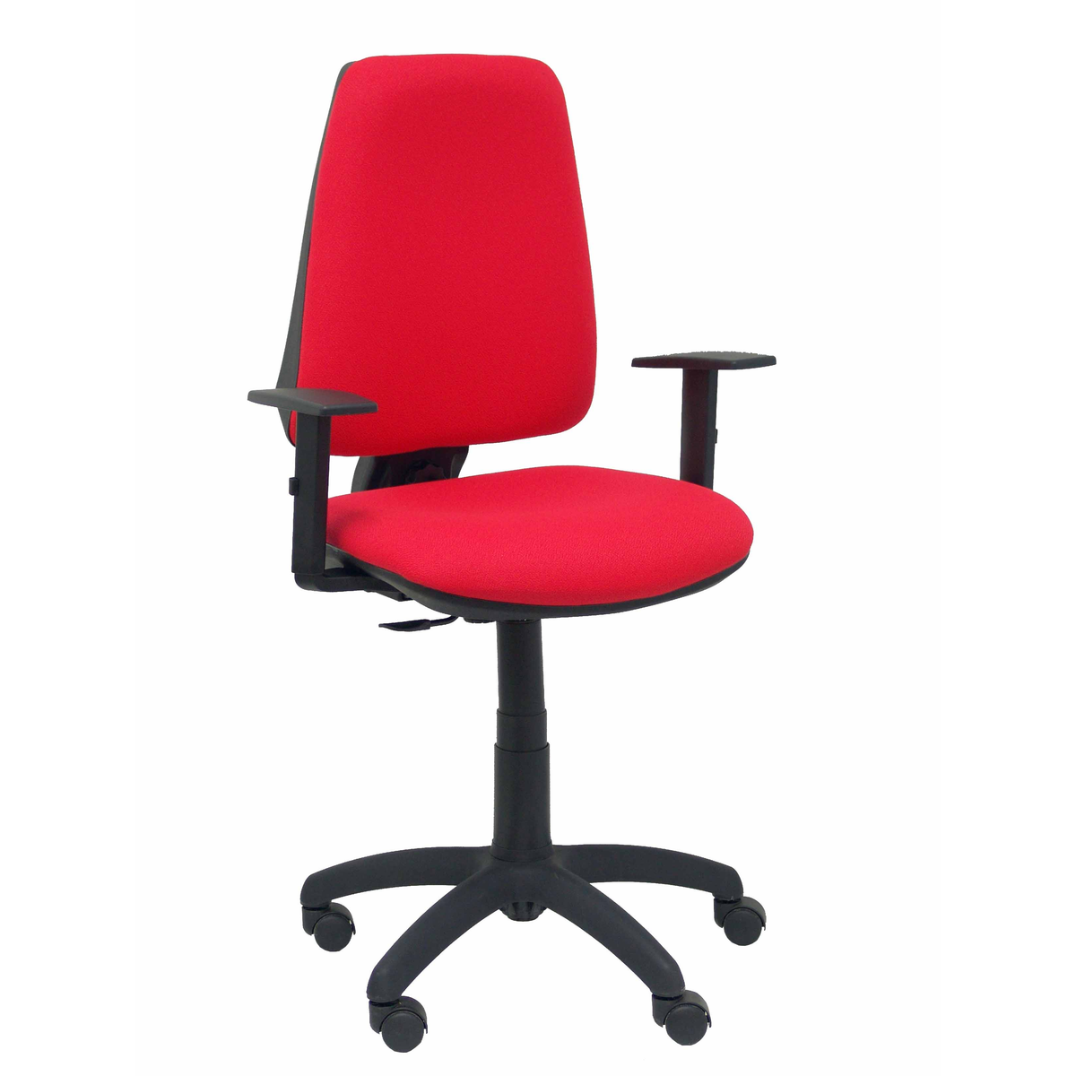 Silla de oficina Piqueras y Crespo Elche Cp Bali - Brazos - Ref. fabricante 14CPBALI100B10 - Rojo