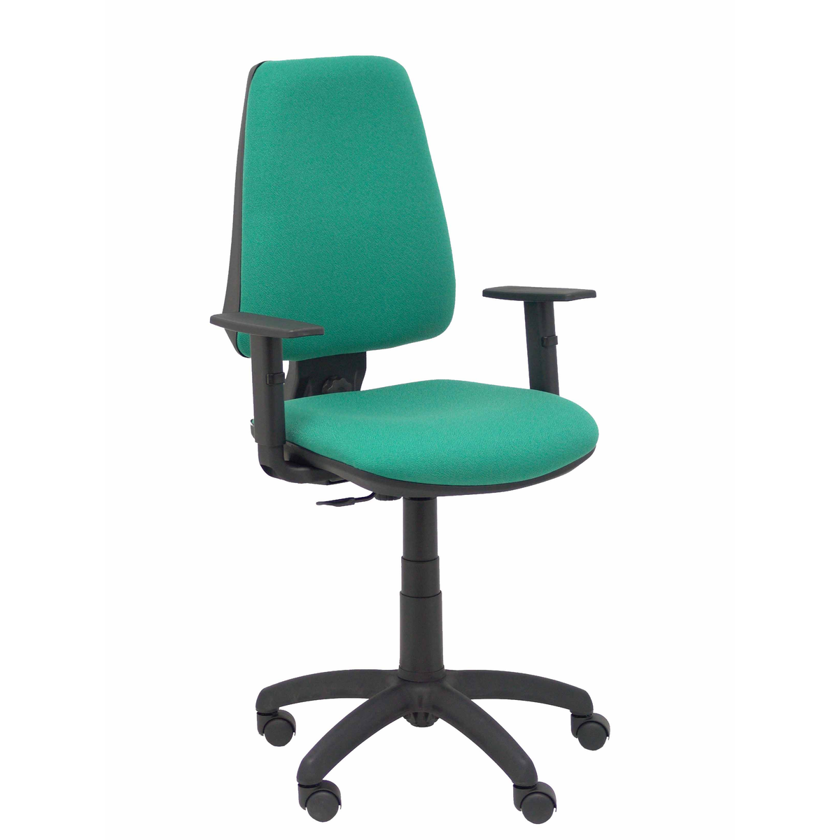 Silla de oficina Piqueras y Crespo Elche Cp Bali - Brazos - Ref. fabricante 14CPBALI100B10 - Verde Esmeralda