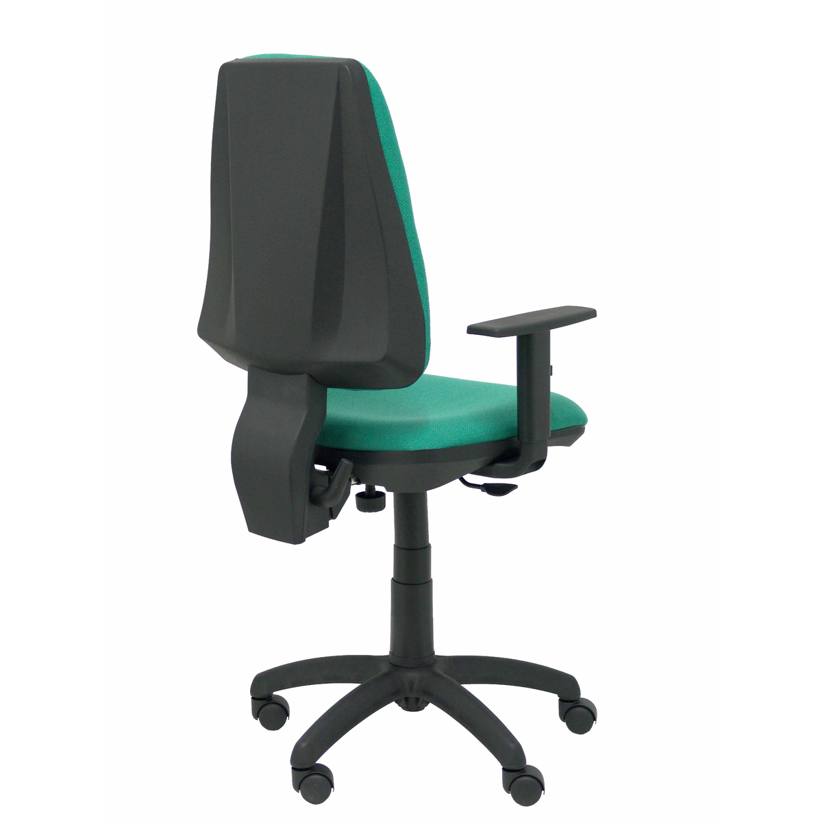 Silla de oficina Piqueras y Crespo Elche Cp Bali - Brazos - Ref. fabricante 14CPBALI100B10 - Verde Esmeralda