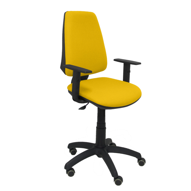 Silla de oficina Piqueras y Crespo Elche Cp Bali - Brazos - Ref. fabricante 14CPB220B10RP - Amarillo
