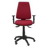 Silla de oficina Piqueras y Crespo Elche S Bali - Brazos - Ref. fabricante 14ASB600B10RP - Granate
