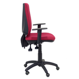Silla de oficina Piqueras y Crespo Elche S Bali - Brazos - Ref. fabricante 14ASB600B10RP - Granate