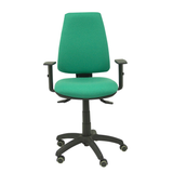 Silla de oficina Piqueras y Crespo Elche S Bali - Brazos - Ref. fabricante 14ASB600B10RP - Verde Esmeralda