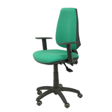 Silla de oficina Piqueras y Crespo Elche S Bali - Brazos - Ref. fabricante 14ASB600B10RP - Verde Esmeralda