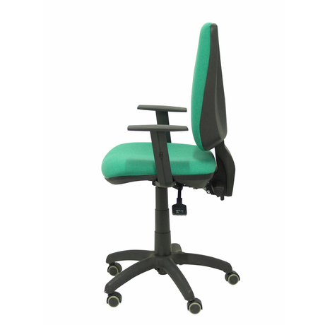 Silla de oficina Piqueras y Crespo Elche S Bali - Brazos - Ref. fabricante 14ASB600B10RP - Verde Esmeralda