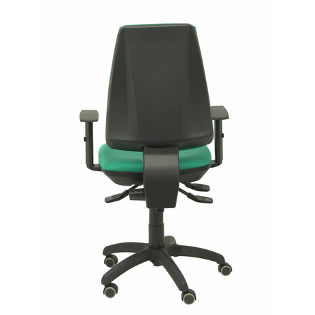 Silla de oficina Piqueras y Crespo Elche S Bali - Brazos - Ref. fabricante 14ASB600B10RP - Verde Esmeralda