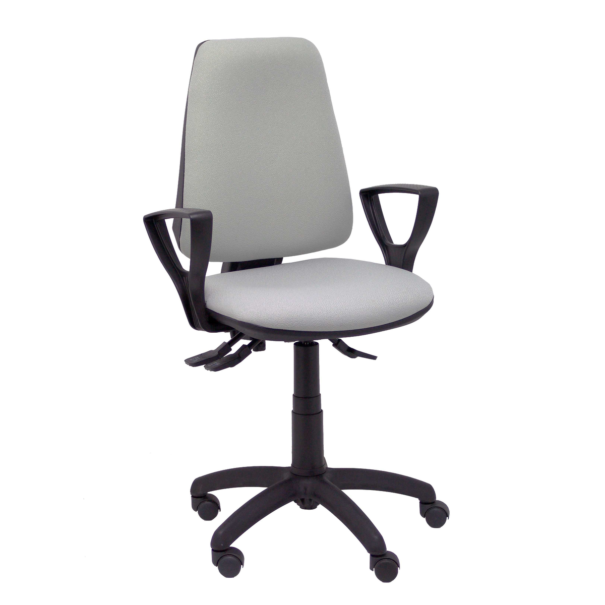 Silla de oficina Piqueras y Crespo Elche S Bali - Brazos fijos - Ref. fabricante 14ASB13B8RN - Gris Claro