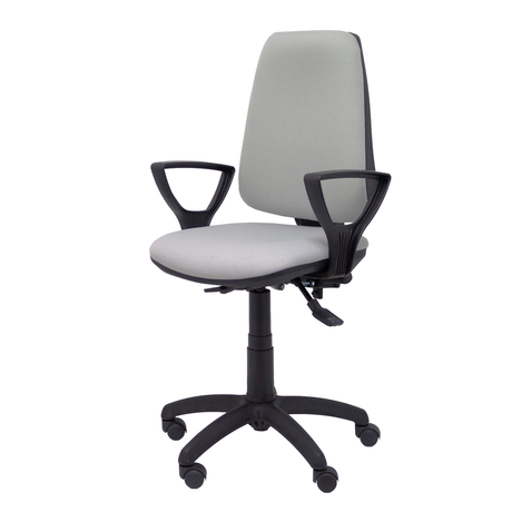 Silla de oficina Piqueras y Crespo Elche S Bali - Brazos fijos - Ref. fabricante 14ASB13B8RN - Gris Claro