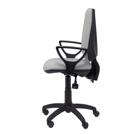 Silla de oficina Piqueras y Crespo Elche S Bali - Brazos fijos - Ref. fabricante 14ASB13B8RN - Gris Claro