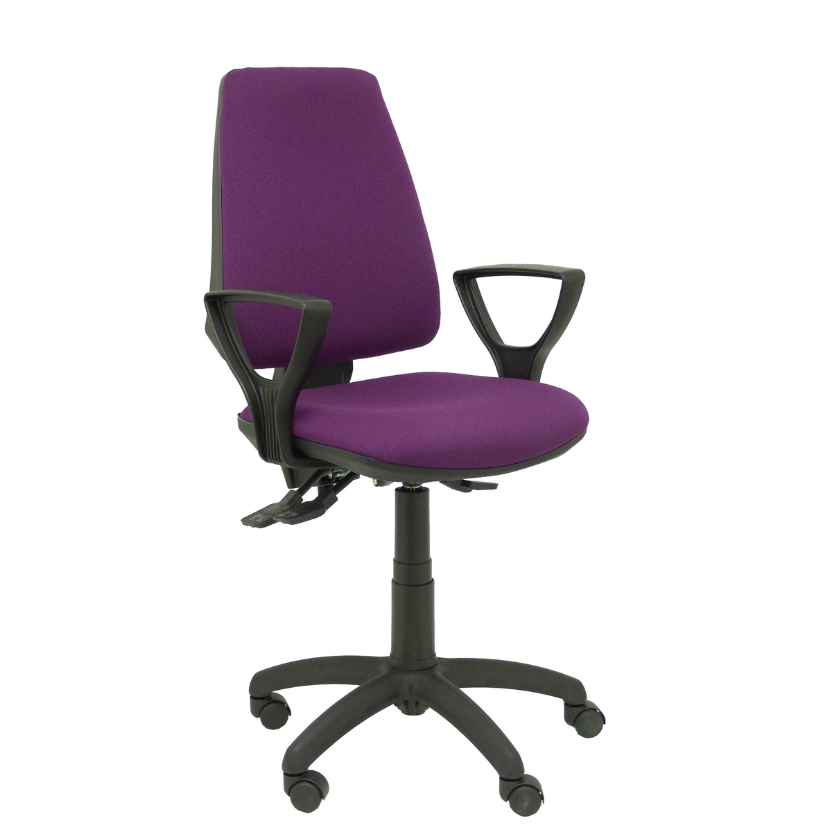 Silla de oficina Piqueras y Crespo Elche S Bali - Brazos fijos - Ref. fabricante 14ASB13B8RN - Morado