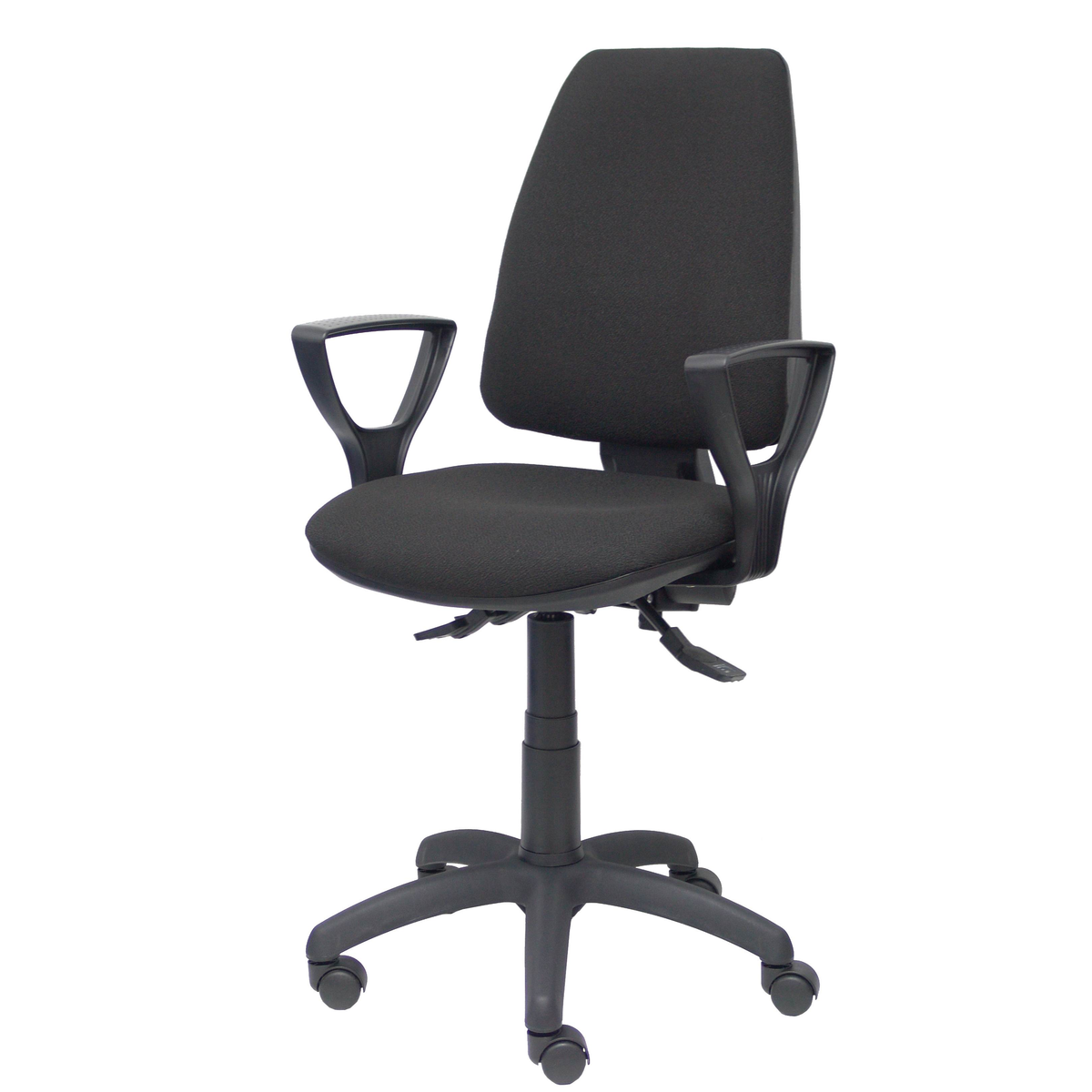 Silla de oficina Piqueras y Crespo Elche S Bali - Brazos fijos - Ref. fabricante 14ASB13B8RN - Negro