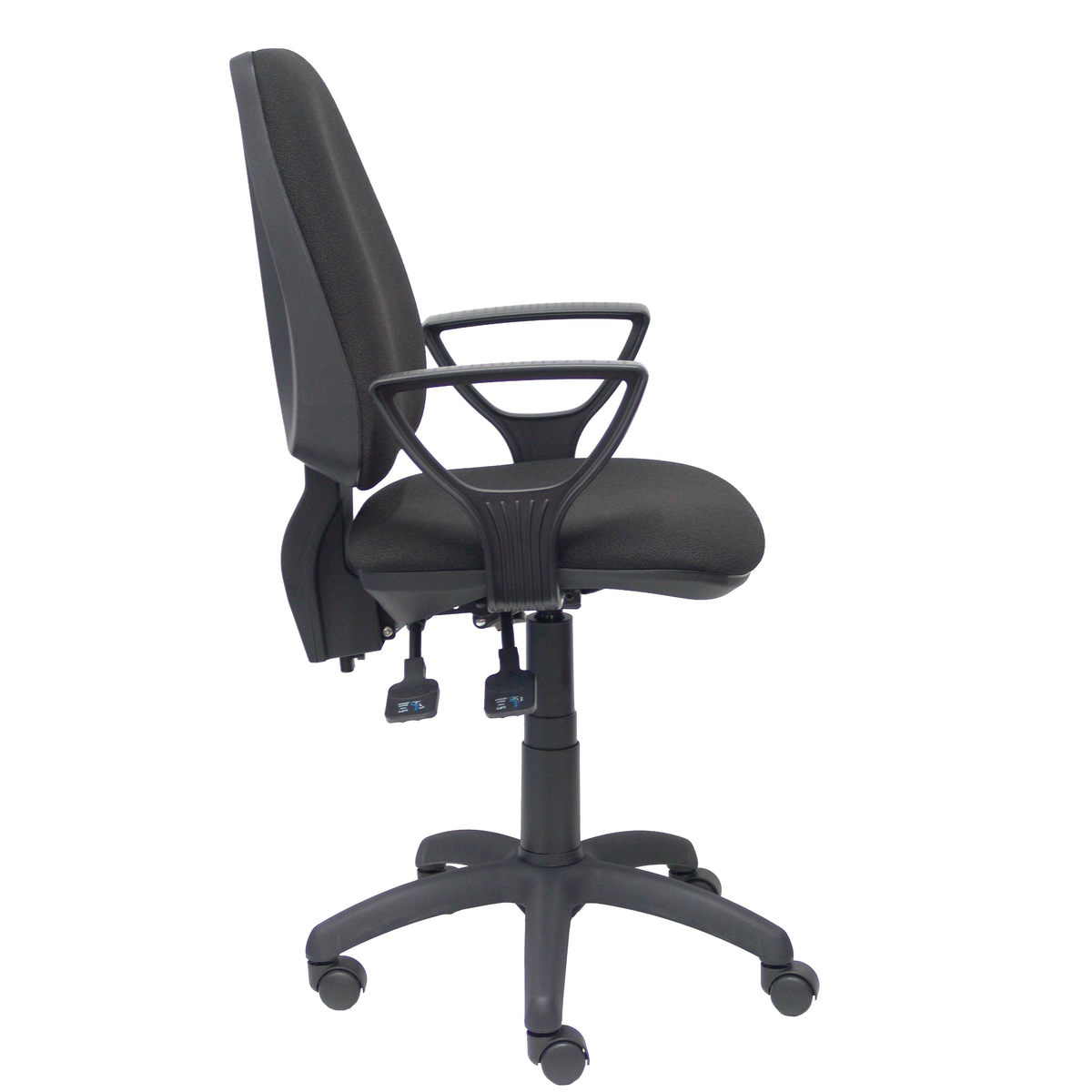 Silla de oficina Piqueras y Crespo Elche S Bali - Brazos fijos - Ref. fabricante 14ASB13B8RN - Negro