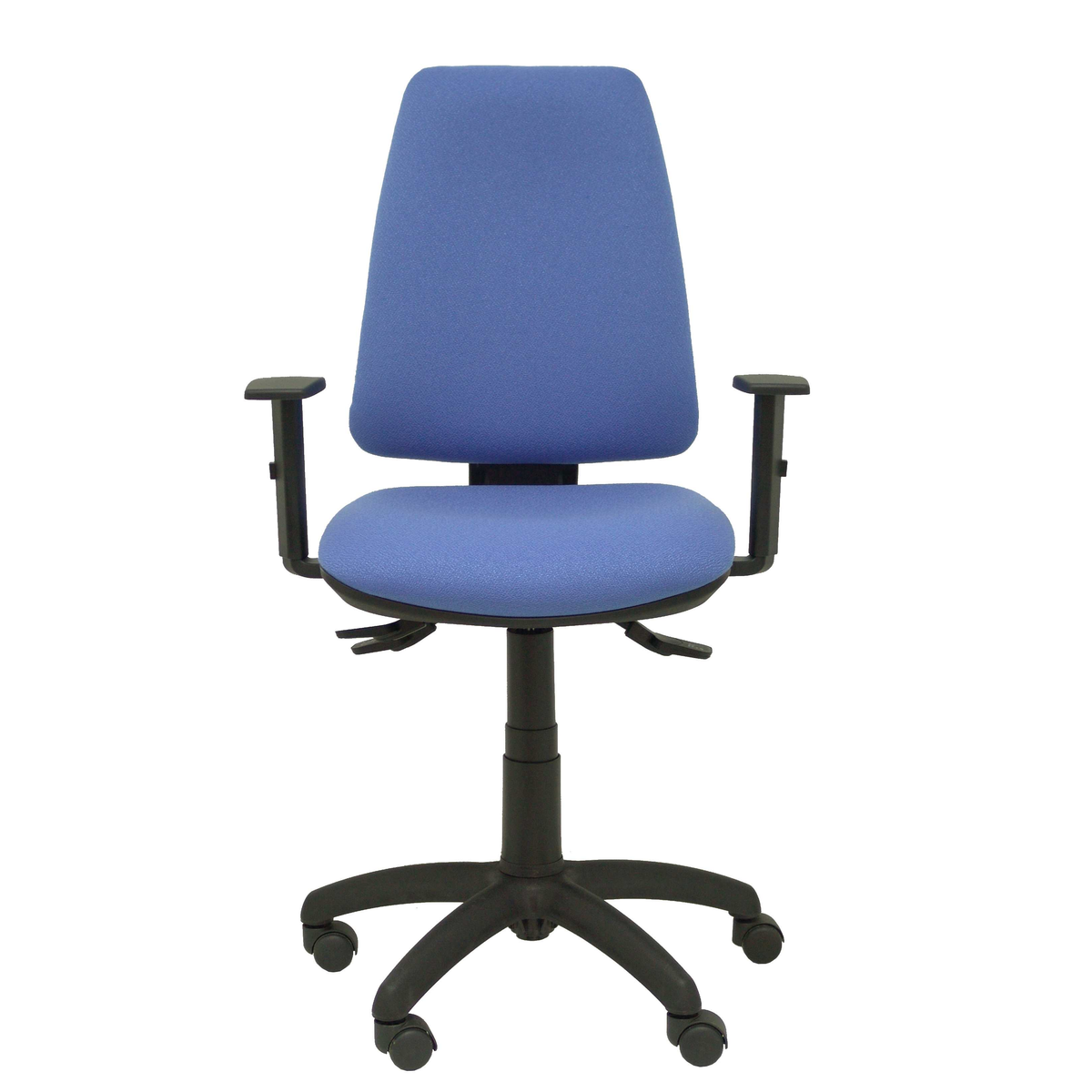 Silla de oficina Piqueras y Crespo Elche S Bali - Brazos - Ref. fabricante 14ASB220B10RN - Azul Claro