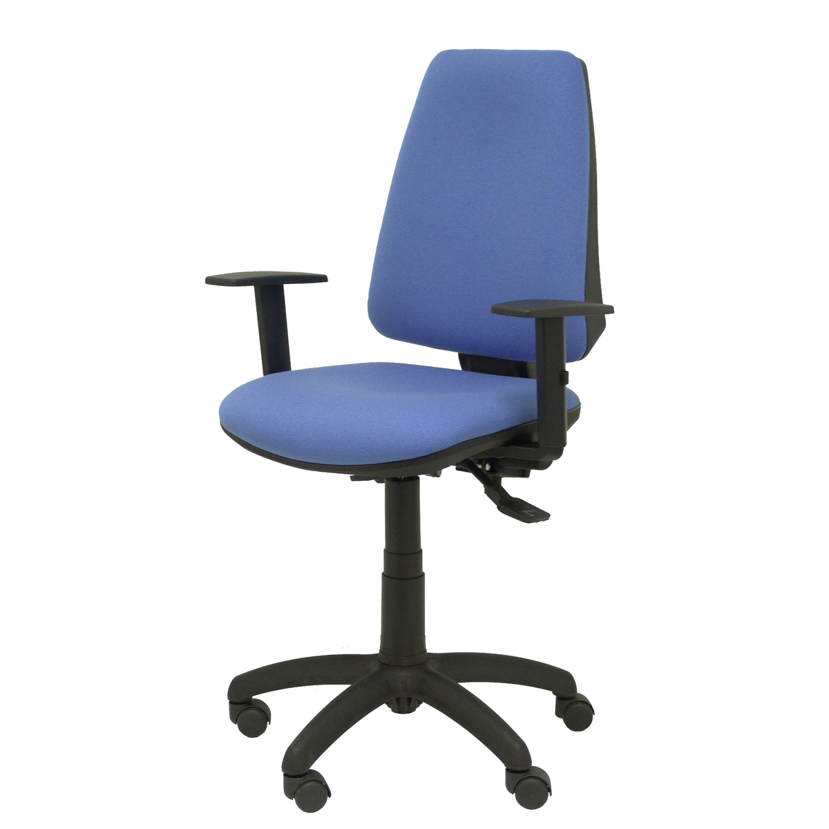 Silla de oficina Piqueras y Crespo Elche S Bali - Brazos - Ref. fabricante 14ASB220B10RN - Azul Claro