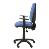 Silla de oficina Piqueras y Crespo Elche S Bali - Brazos - Ref. fabricante 14ASB220B10RN - Azul Claro