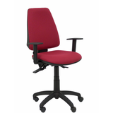 Silla de oficina Piqueras y Crespo Elche S Bali - Brazos - Ref. fabricante 14ASB220B10RN - Granate
