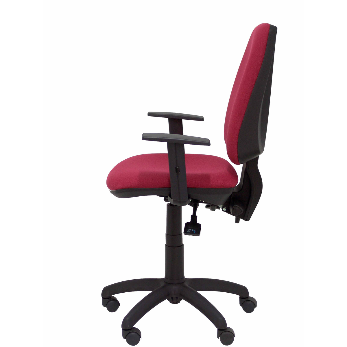 Silla de oficina Piqueras y Crespo Elche S Bali - Brazos - Ref. fabricante 14ASB220B10RN - Granate
