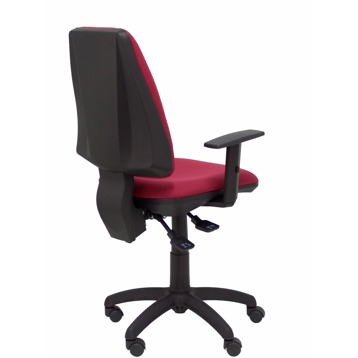 Silla de oficina Piqueras y Crespo Elche S Bali - Brazos - Ref. fabricante 14ASB220B10RN - Granate
