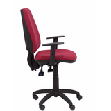 Silla de oficina Piqueras y Crespo Elche S Bali - Brazos - Ref. fabricante 14ASB220B10RN - Granate