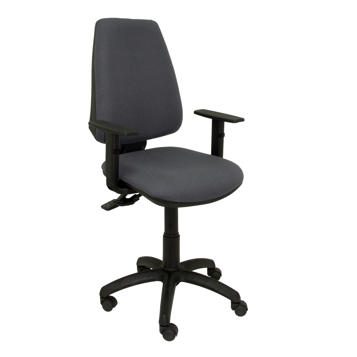 Silla de oficina Piqueras y Crespo Elche S Bali - Brazos - Ref. fabricante 14ASB220B10RN - Gris Oscuro