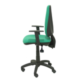 Silla de oficina Piqueras y Crespo Elche S Bali - Brazos - Ref. fabricante 14ASB220B10RN - Verde Esmeralda