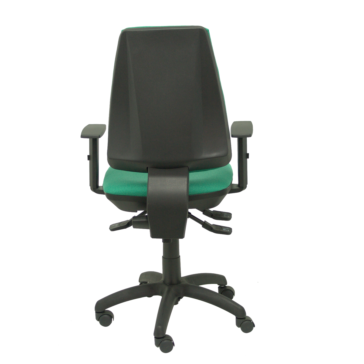 Silla de oficina Piqueras y Crespo Elche S Bali - Brazos - Ref. fabricante 14ASB220B10RN - Verde Esmeralda