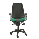 Silla de oficina Piqueras y Crespo Elche S Bali - Brazos - Ref. fabricante 14ASB220B10RN - Verde Esmeralda