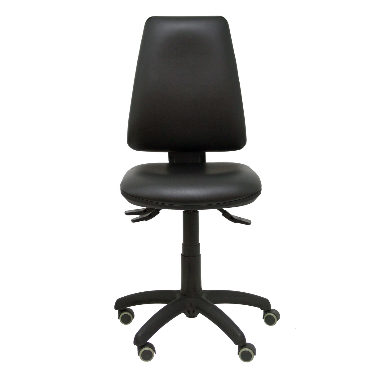 Silla de oficina Piqueras y Crespo Elche S Similpiel - Asincro · Ruedas parquet - Negro