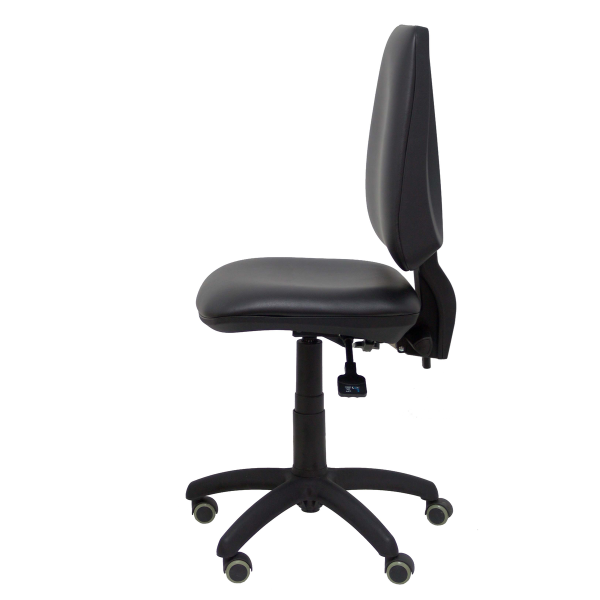 Silla de oficina Piqueras y Crespo Elche S Similpiel - Asincro · Ruedas parquet - Negro