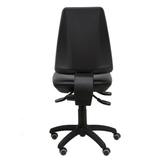 Silla de oficina Piqueras y Crespo Elche S Similpiel - Asincro · Ruedas parquet - Negro