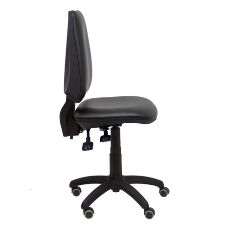 Silla de oficina Piqueras y Crespo Elche S Similpiel - Asincro · Ruedas parquet - Negro