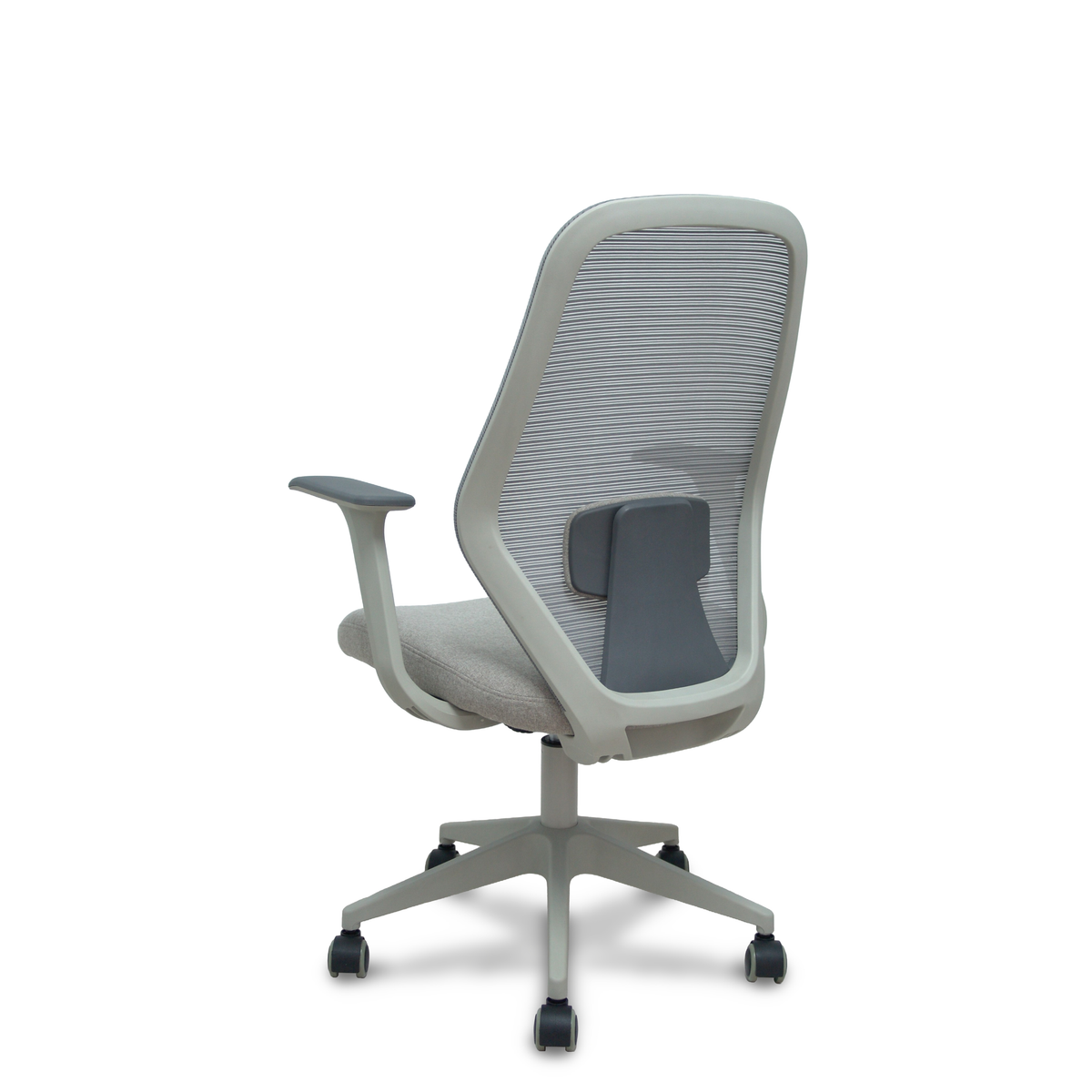 Silla de oficina Piqueras y Crespo Ergo529 Gris Malla + Tela - Gris