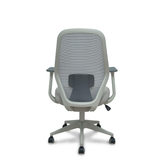 Silla de oficina Piqueras y Crespo Ergo529 Gris Malla + Tela - Gris
