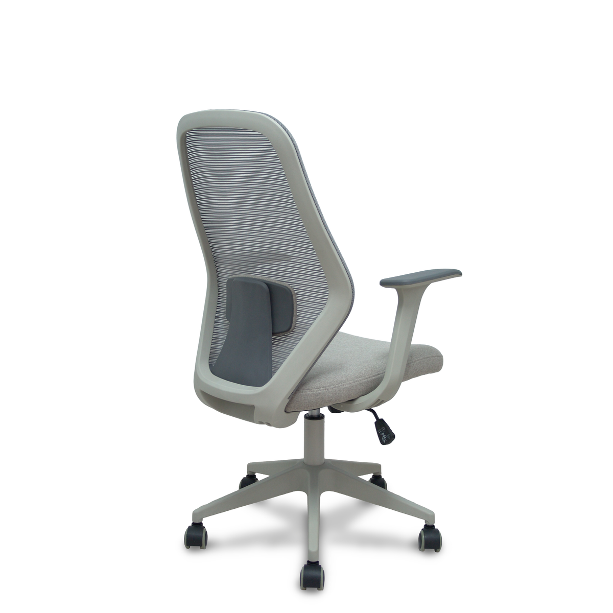 Silla de oficina Piqueras y Crespo Ergo529 Gris Malla + Tela - Gris