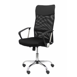 Silla de oficina Piqueras y Crespo Gontar Malla + Similpiel - Negro