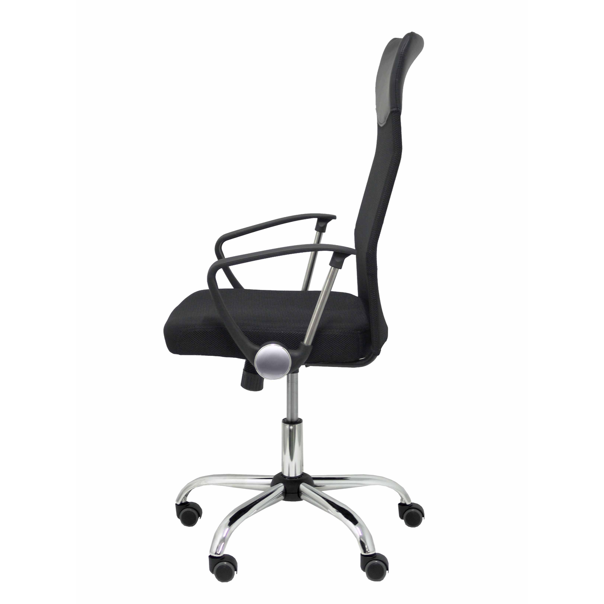 Silla de oficina Piqueras y Crespo Gontar Malla + Similpiel - Negro