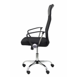 Silla de oficina Piqueras y Crespo Gontar Malla + Similpiel - Negro