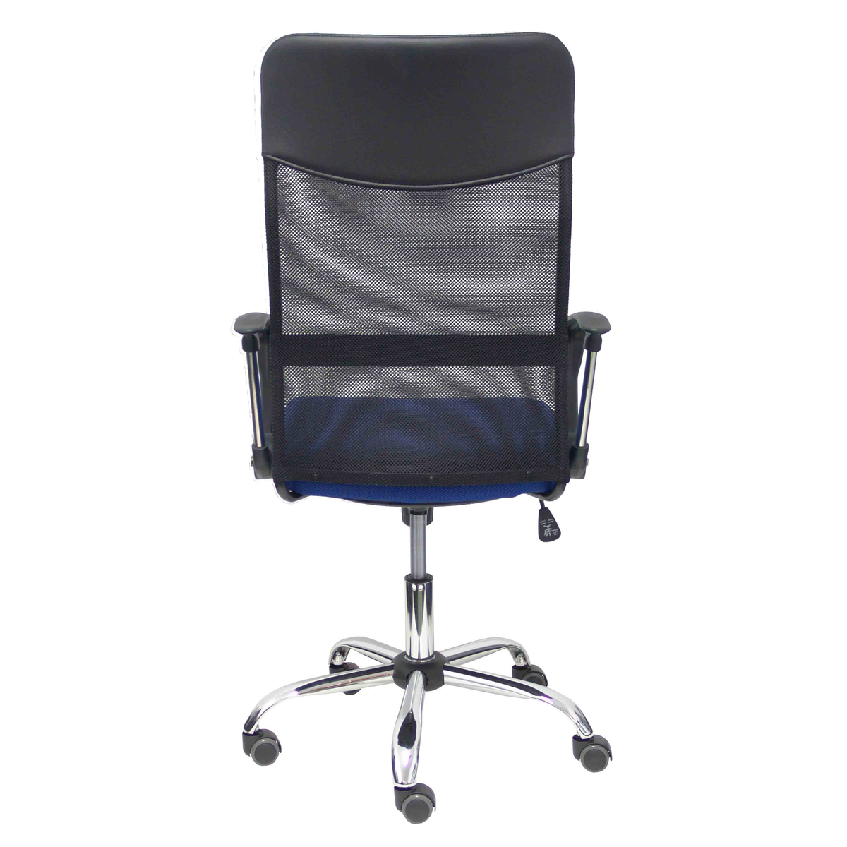 Silla de oficina Piqueras y Crespo Gontar Malla + Similpiel - Negro / Azul
