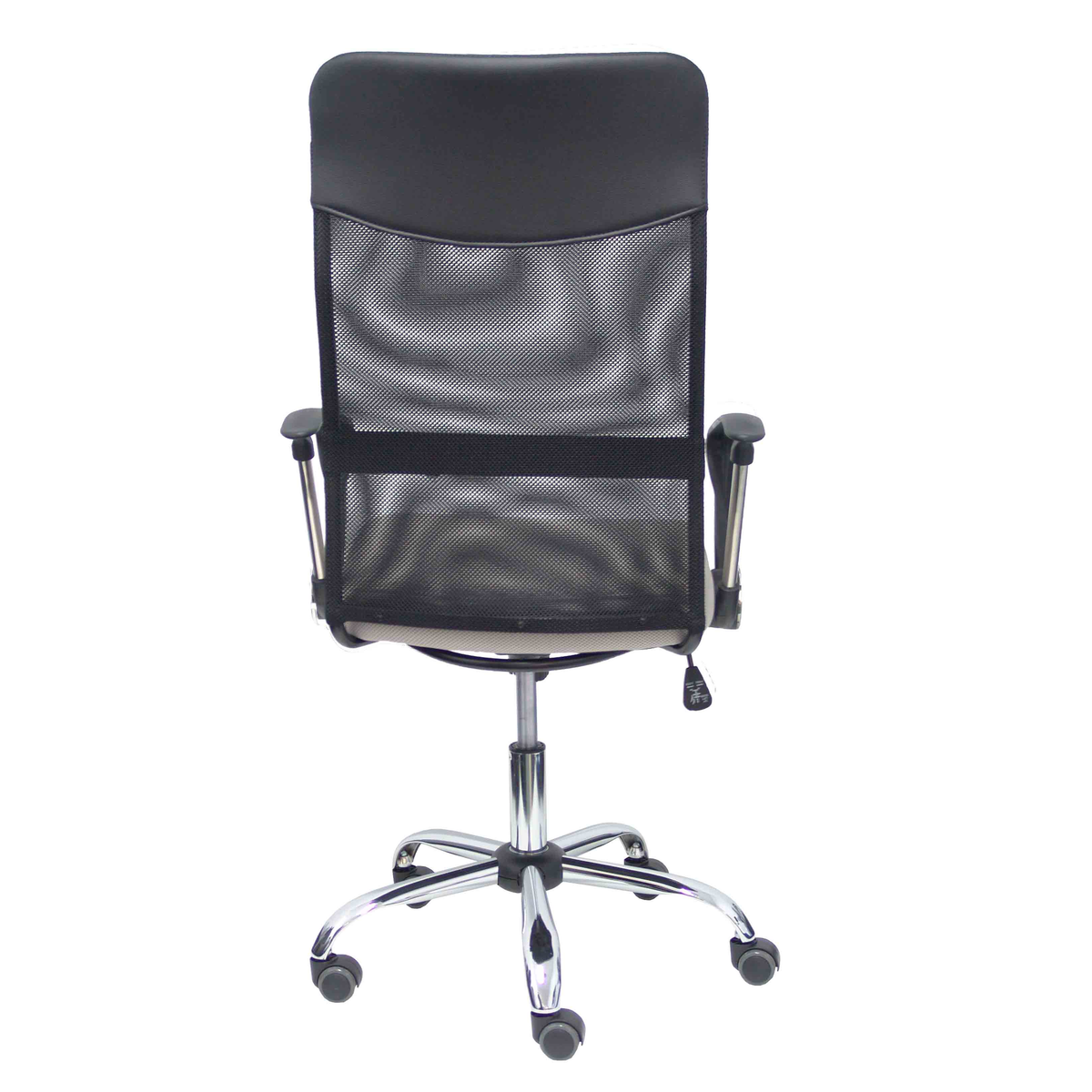 Silla de oficina Piqueras y Crespo Gontar Malla + Similpiel - Negro / Gris Claro