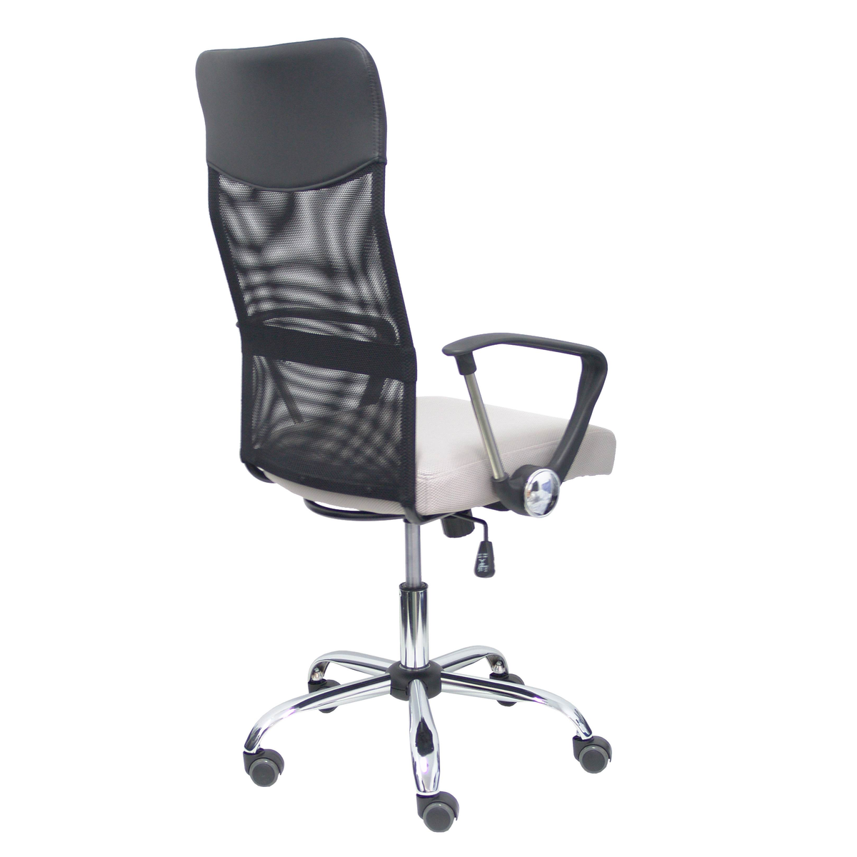 Silla de oficina Piqueras y Crespo Gontar Malla + Similpiel - Negro / Gris Claro