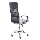 Silla de oficina Piqueras y Crespo Gontar Malla + Similpiel - Negro / Gris Claro